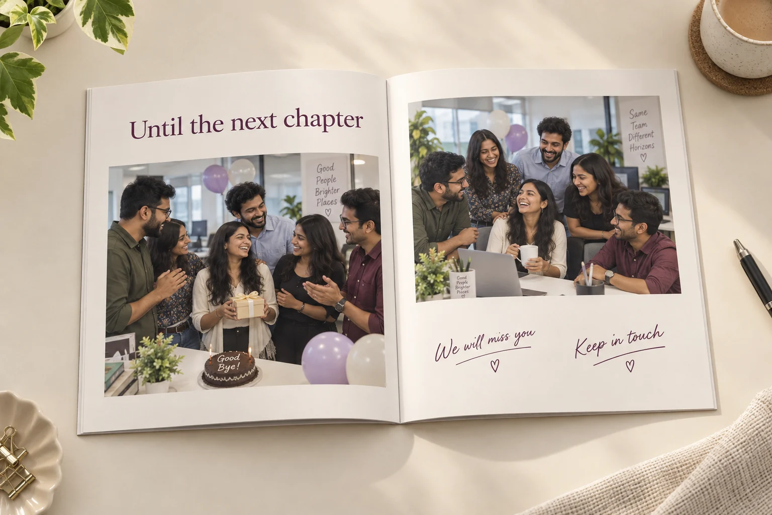 Farewell & Graduation Gift - personalized photo book by Ragnar Studios
