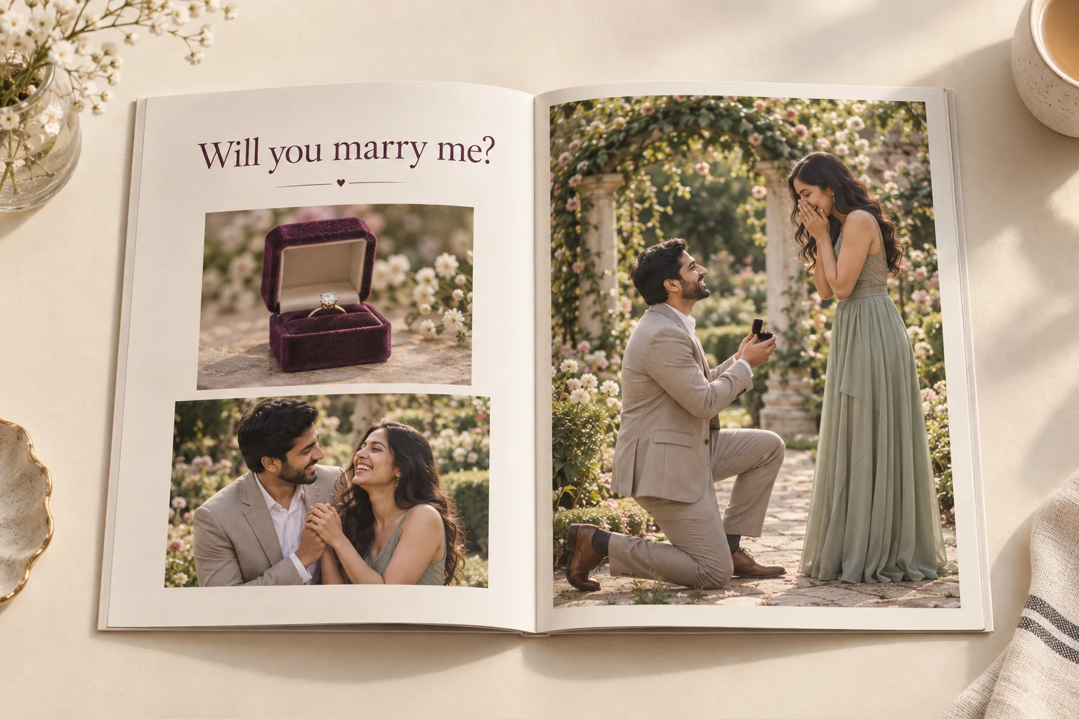 Proposal Memory Book - personalized photo book by Ragnar Studios