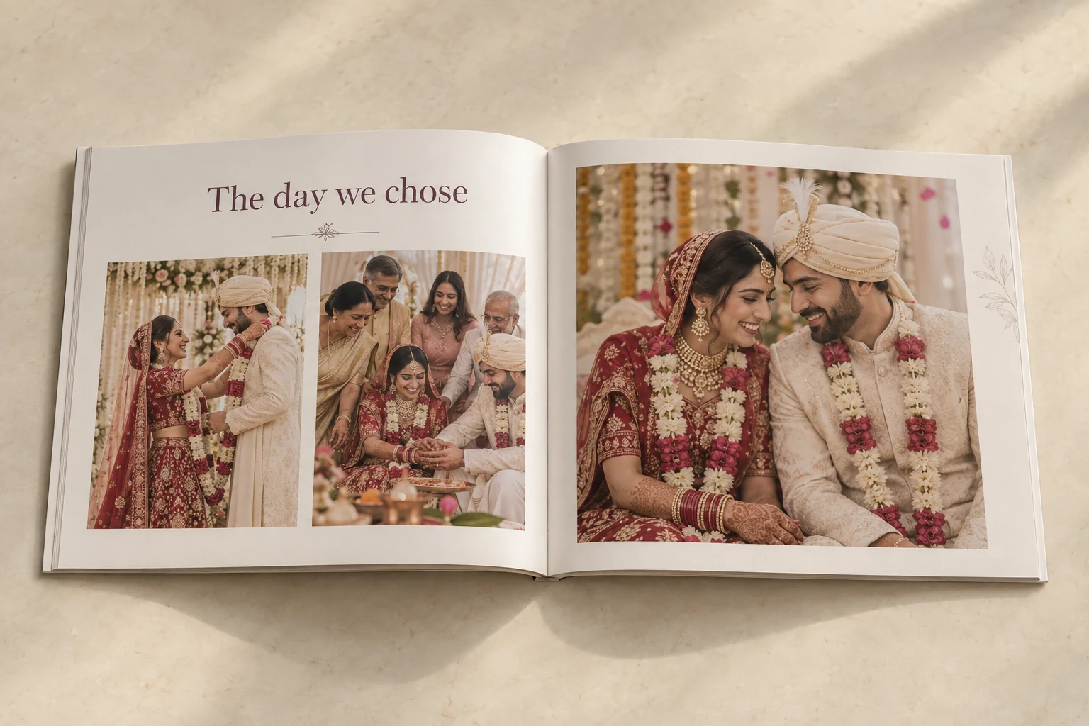 Wedding Photo Book - personalized photo book by Ragnar Studios