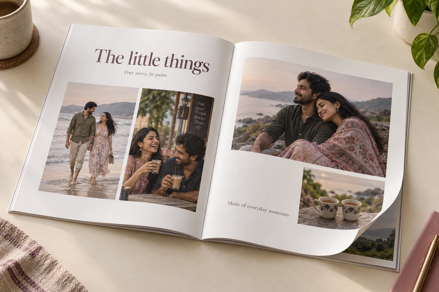 Diwali Gift Photo Book - personalized photo book by Ragnar Studios