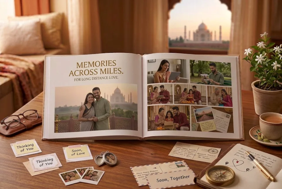 Gifts for a long distance relationship with couple photographs