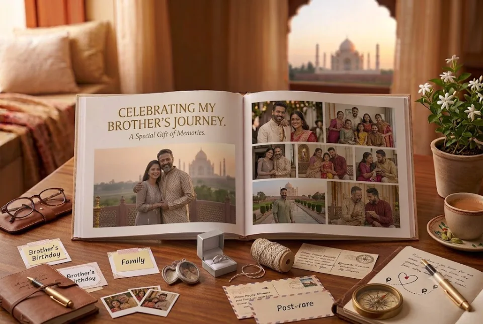 Birthday gift ideas for a brother with sibling photographs